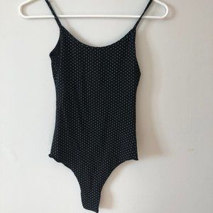 RARE Brandy Melville polka dot body suit